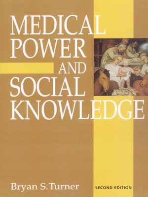 cover image of Medical Power and Social Knowledge